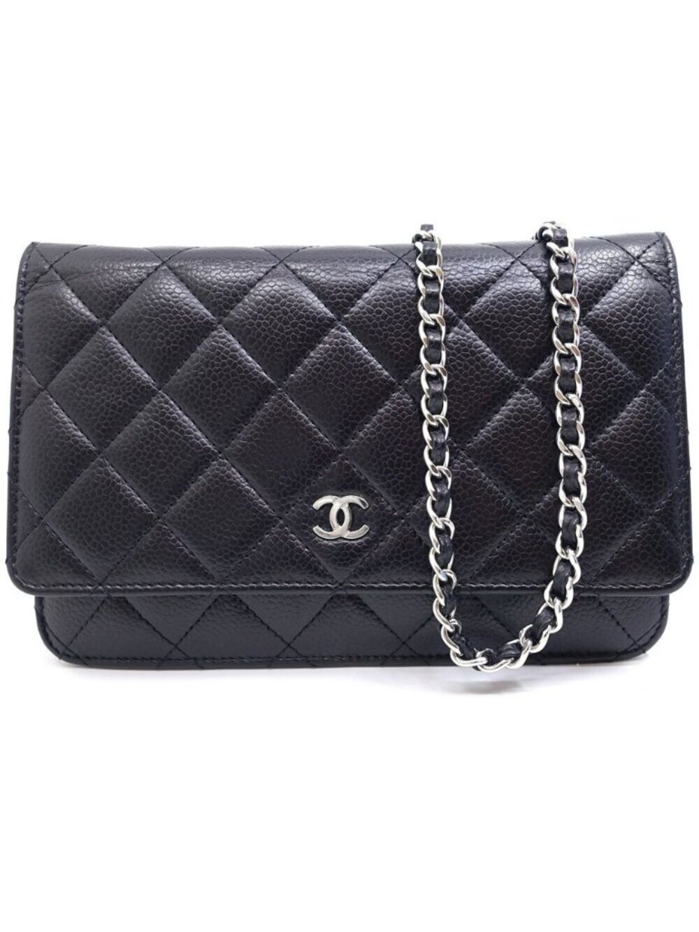 Chanel Timeless Classic Chain Wallet Quilted Shoulder Bag